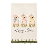 Mudpie Mudpie Happy Easter Trim Towel
