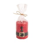 Mudpie Mudpie Santa Flameless Pillar Small