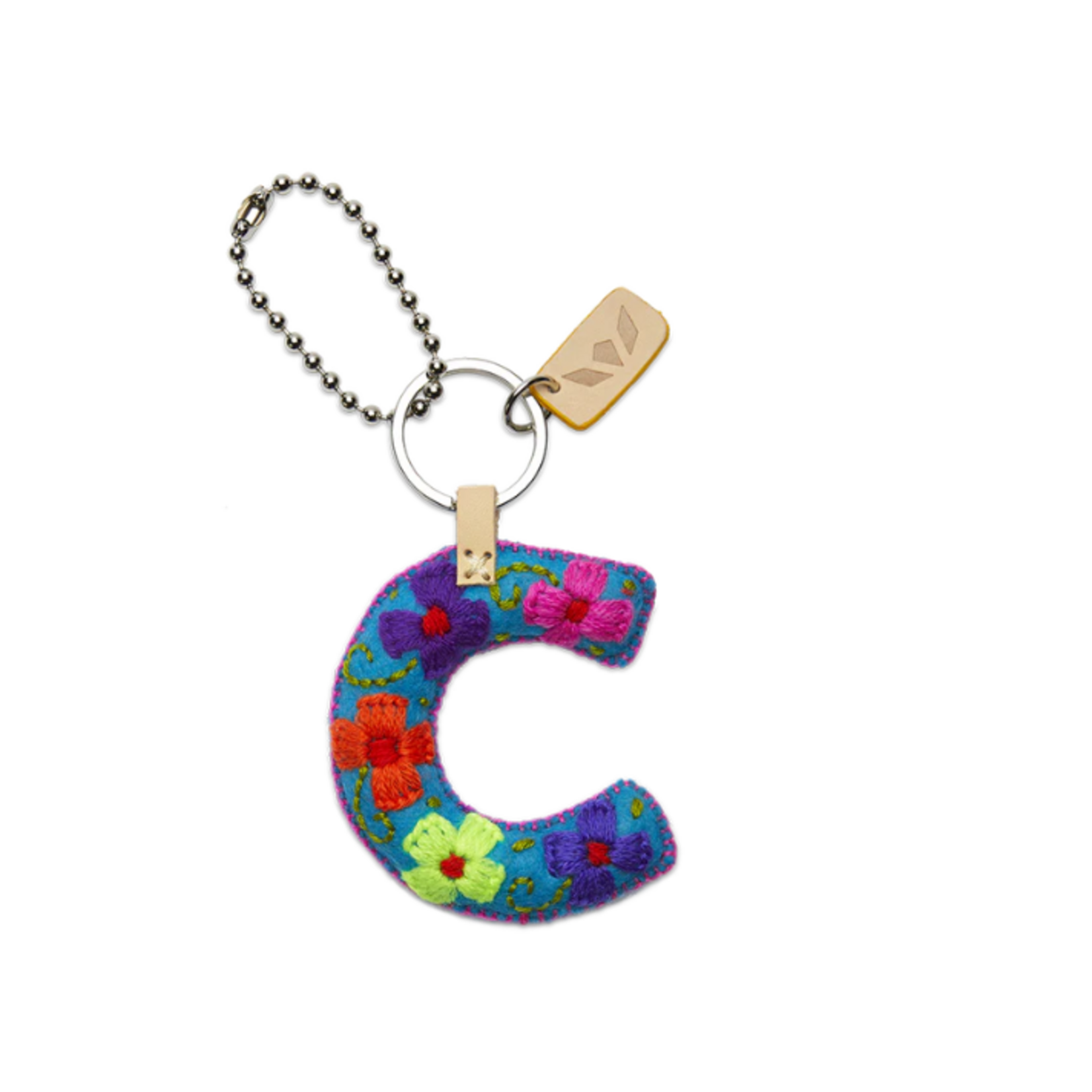 Consuela Consuela Felt Charm "C"