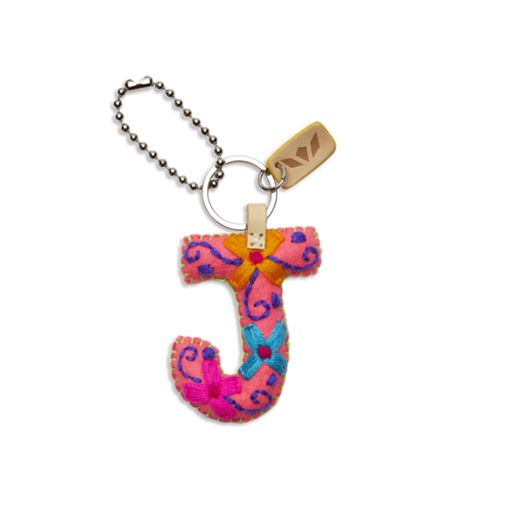 Consuela Consuela Felt Charm "J"