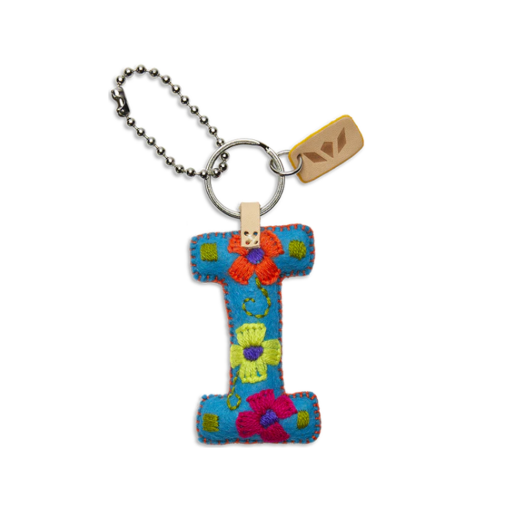 Consuela Consuela Felt Charm "I" Blue