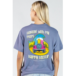 Simply Southern Simply Southern Short Sleeve Tee Peeps SUV Denim