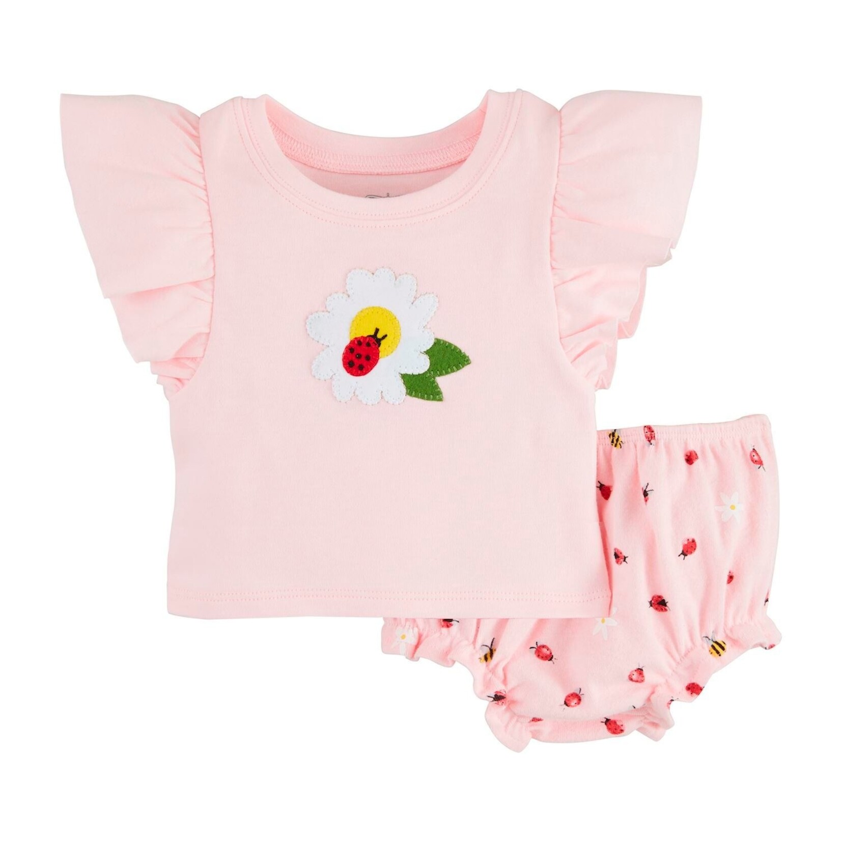 Mudpie Mudpie Daisy Pinafore Set