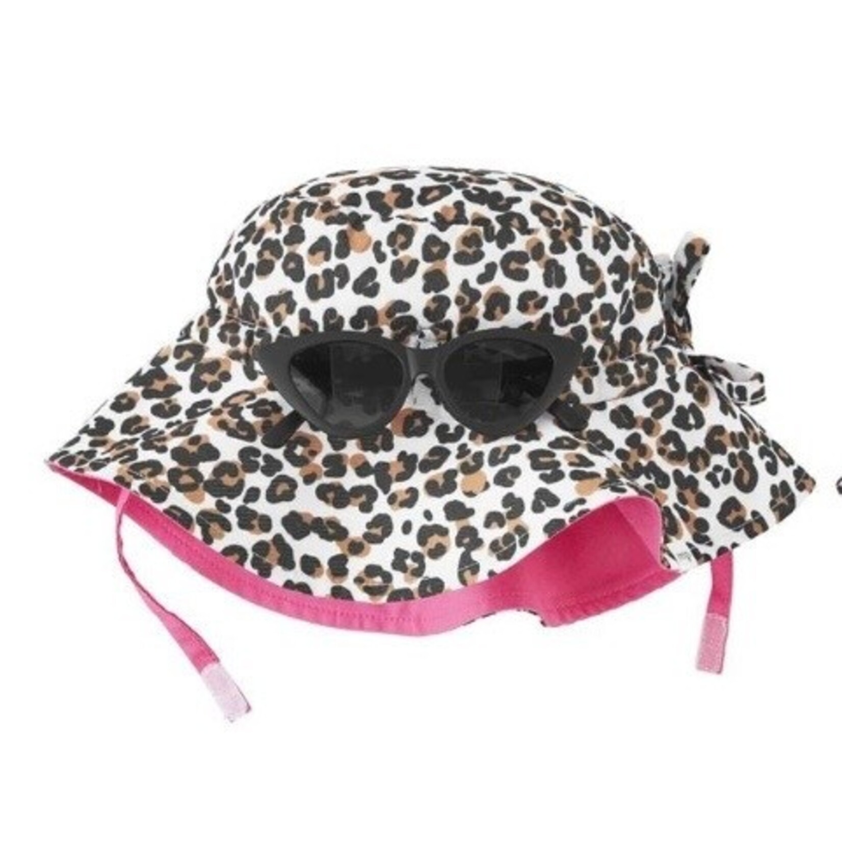 Mudpie Mudpie Bucket Hat & Sunglasses Leopard