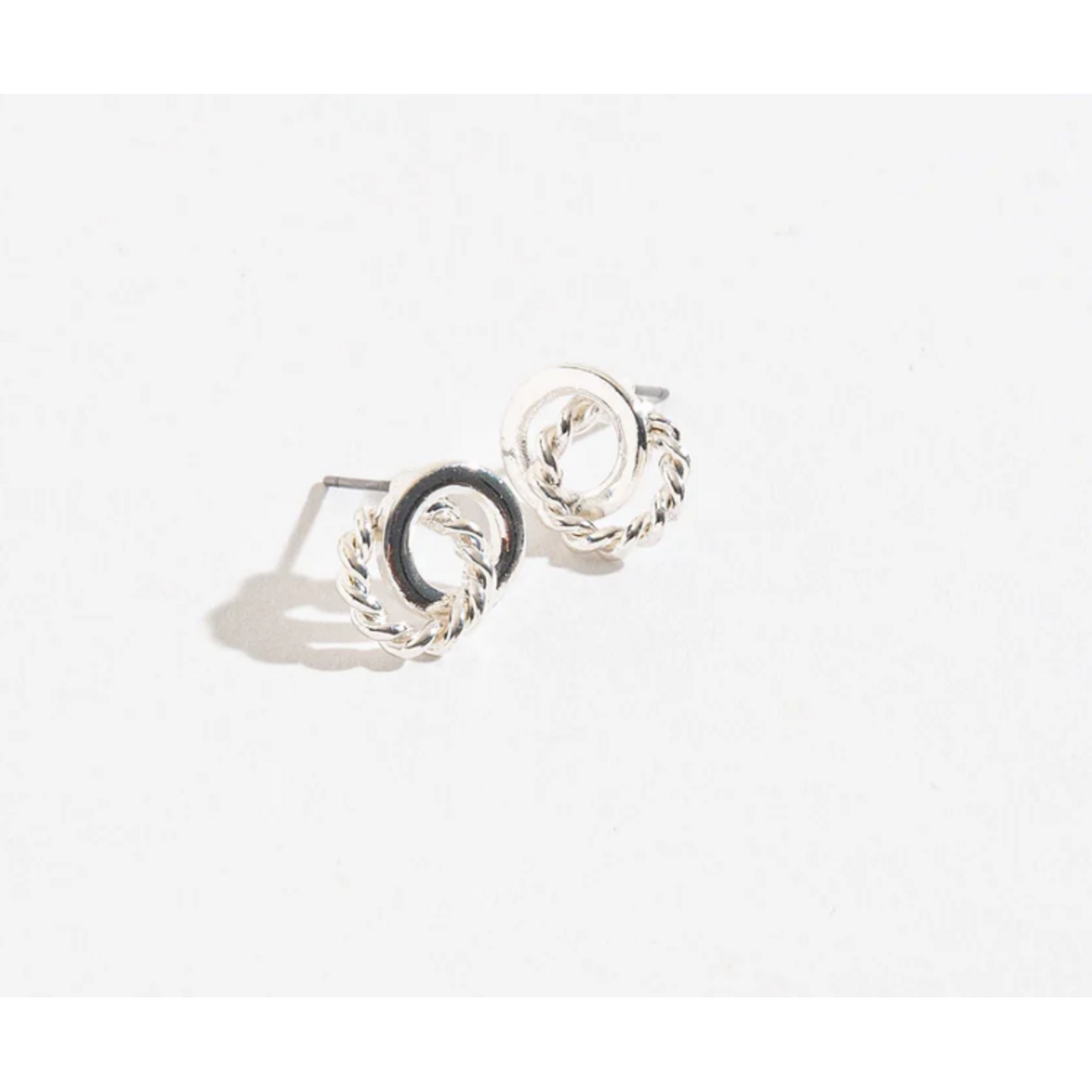 Howards Howard's Ear Sense Linked Rings Earrings Silver