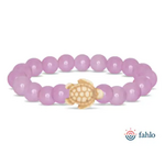 Fahlo Fahlo Journey Sea Turtle Glow-in-the-Dark Bracelet Lilac Glow