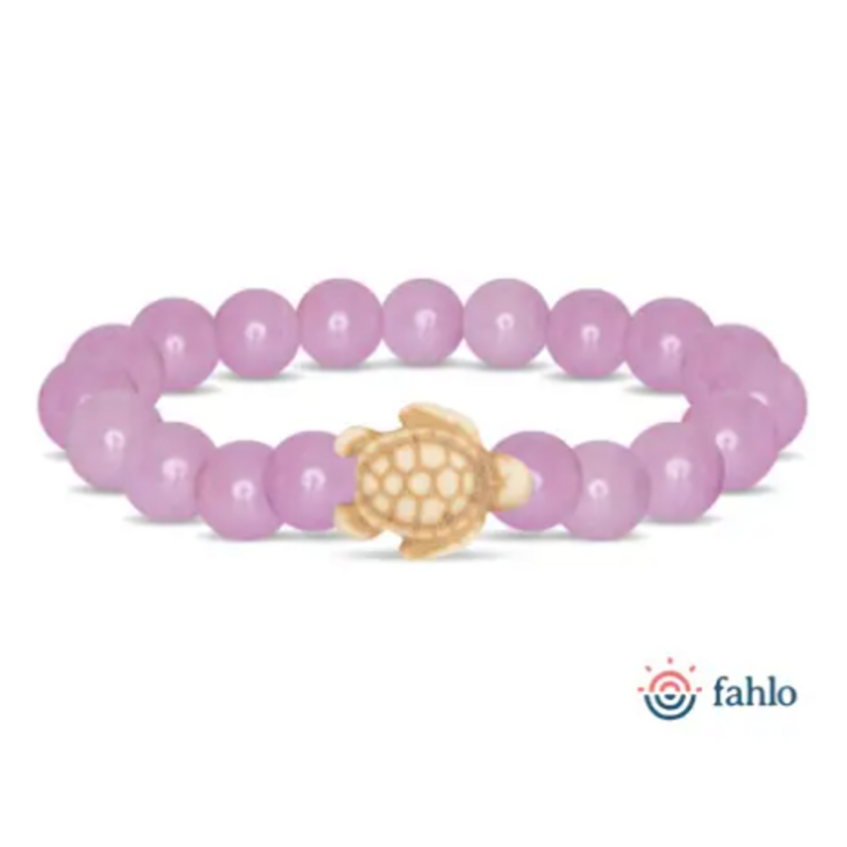 Fahlo Fahlo Journey Sea Turtle Glow-in-the-Dark Bracelet Lilac Glow