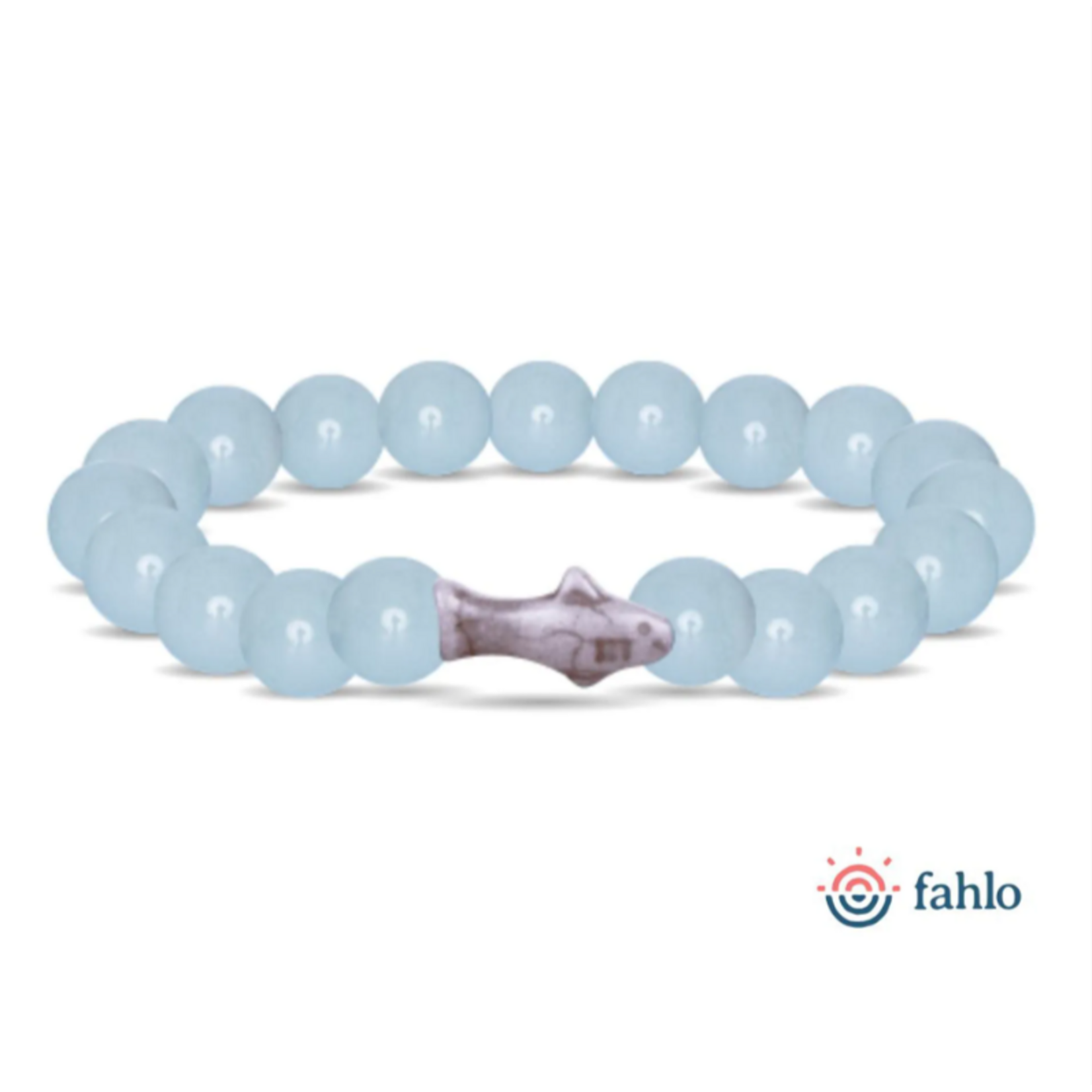 Fahlo Fahlo Voyage Shark Glow-in-the-Dark Bracelet Aqua Glow