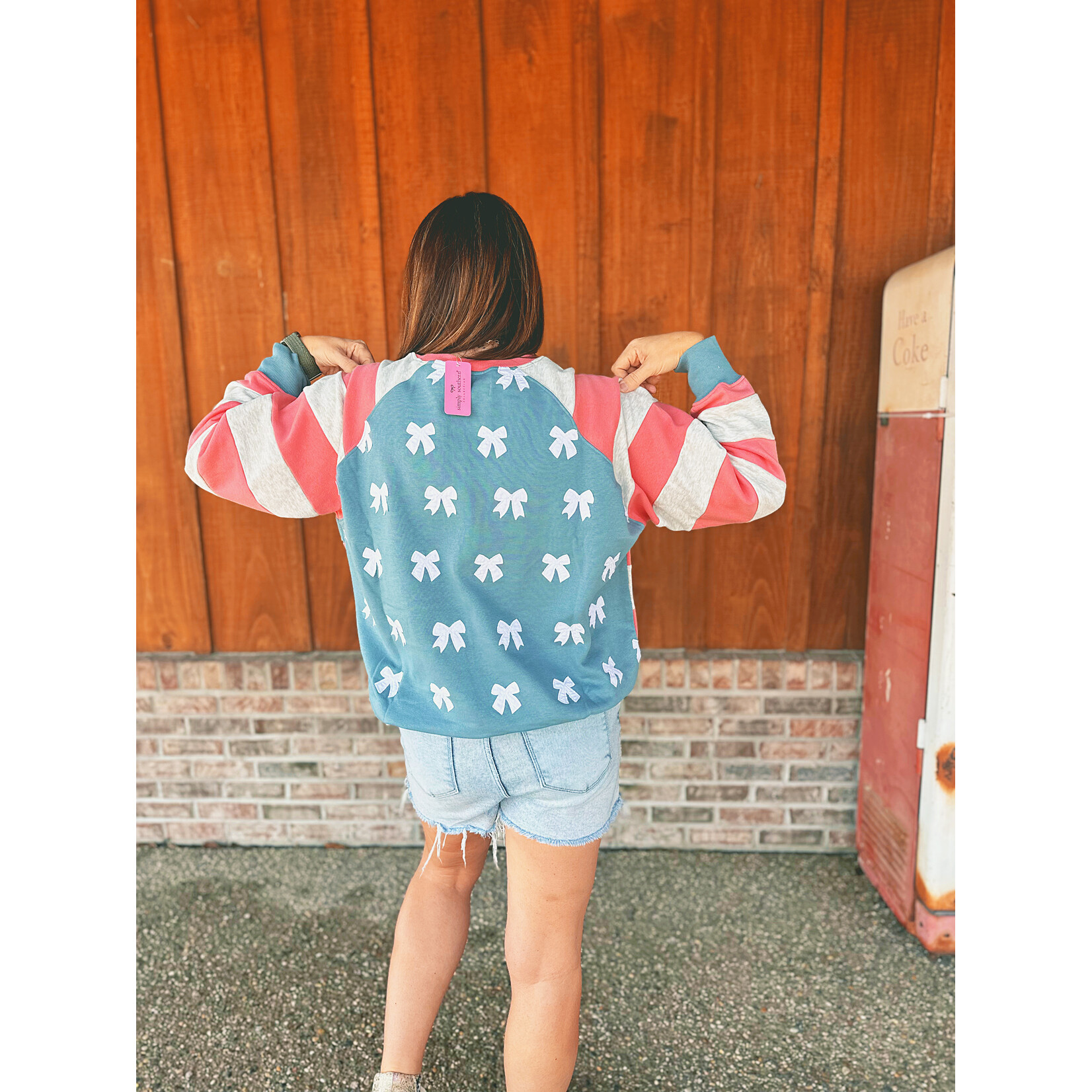 Simply Southern Simply Southern Crewneck Patch USA