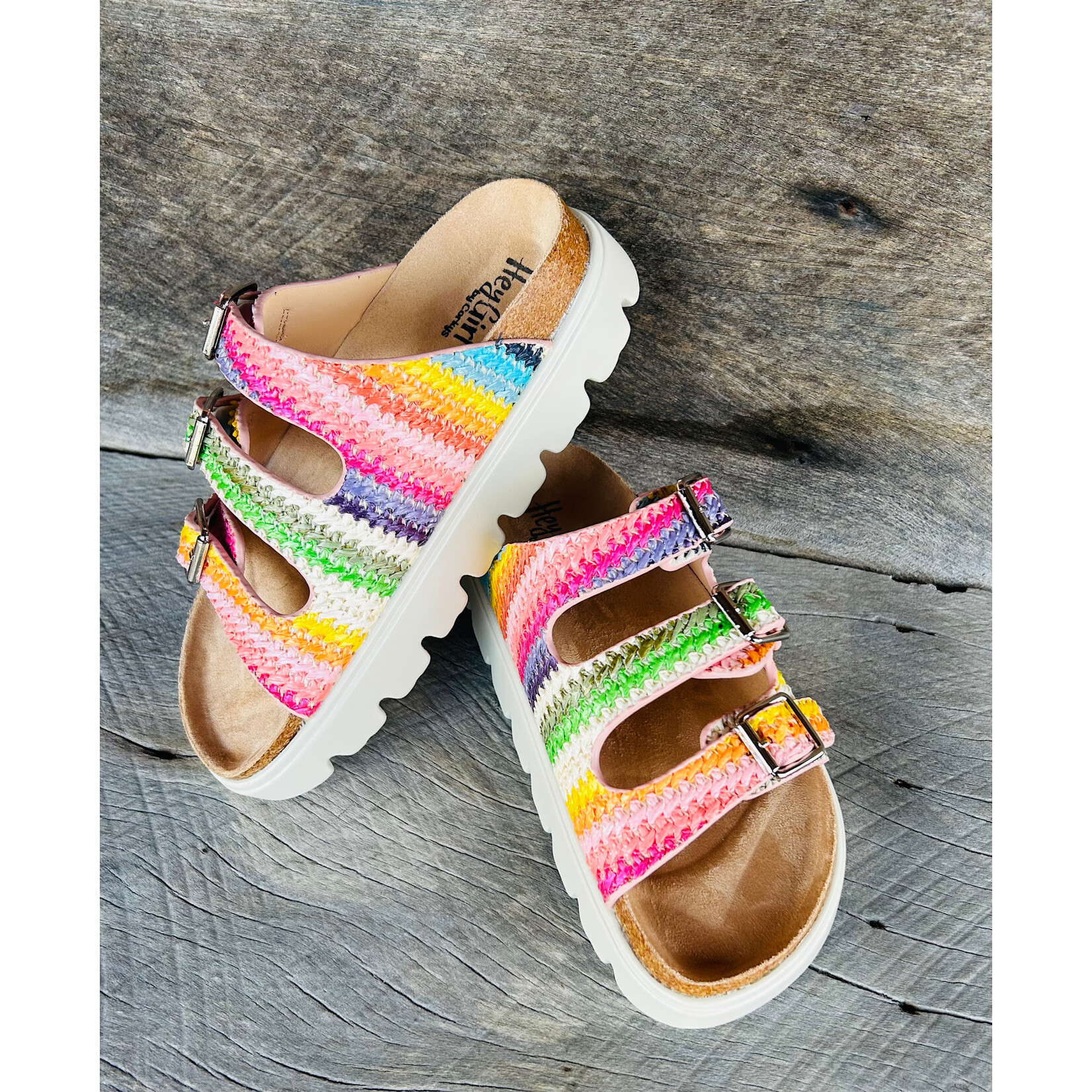 Corkys Corkys Threes Company Platform Sandal Multi