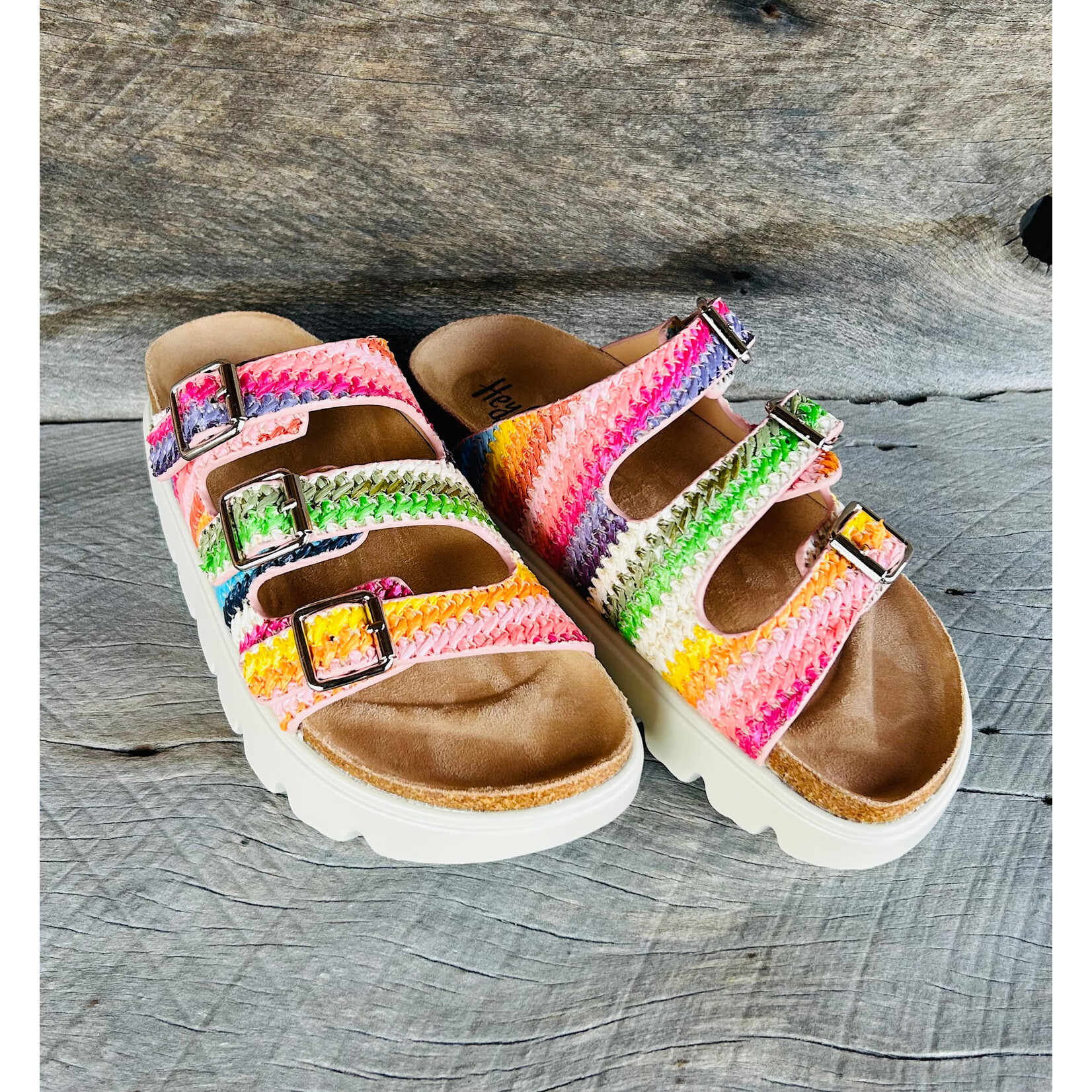 Corkys Corkys Threes Company Platform Sandal Multi