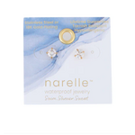 Howards Howard's Narelle Waterproof 5mm Round Cubic Zirconia Stud Earrings Gold