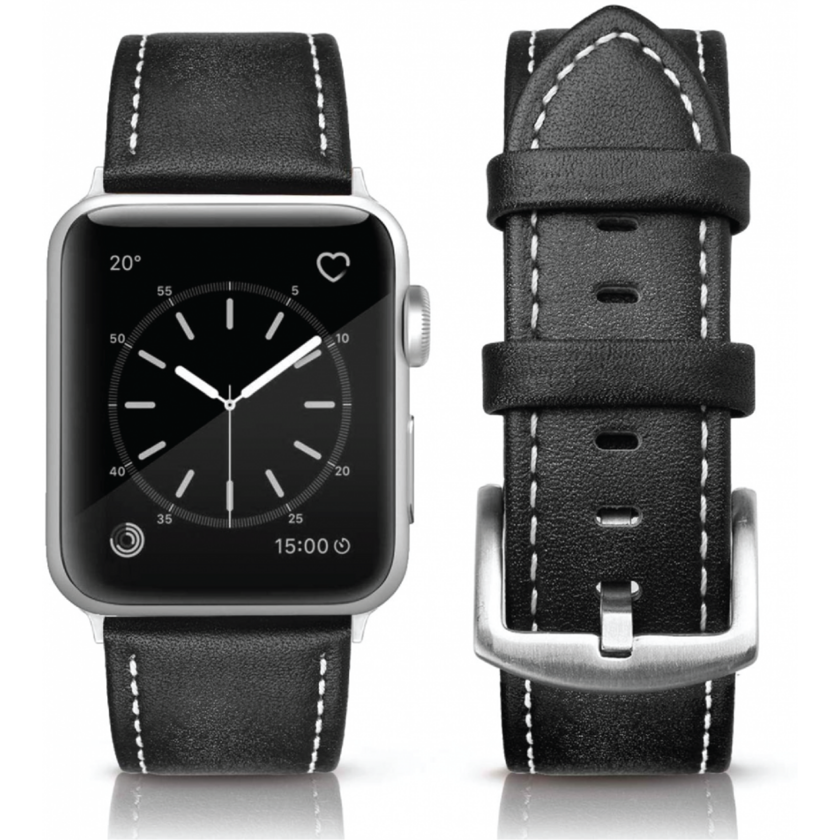 Simply Southern Simply Southern Leather Watch Band Black