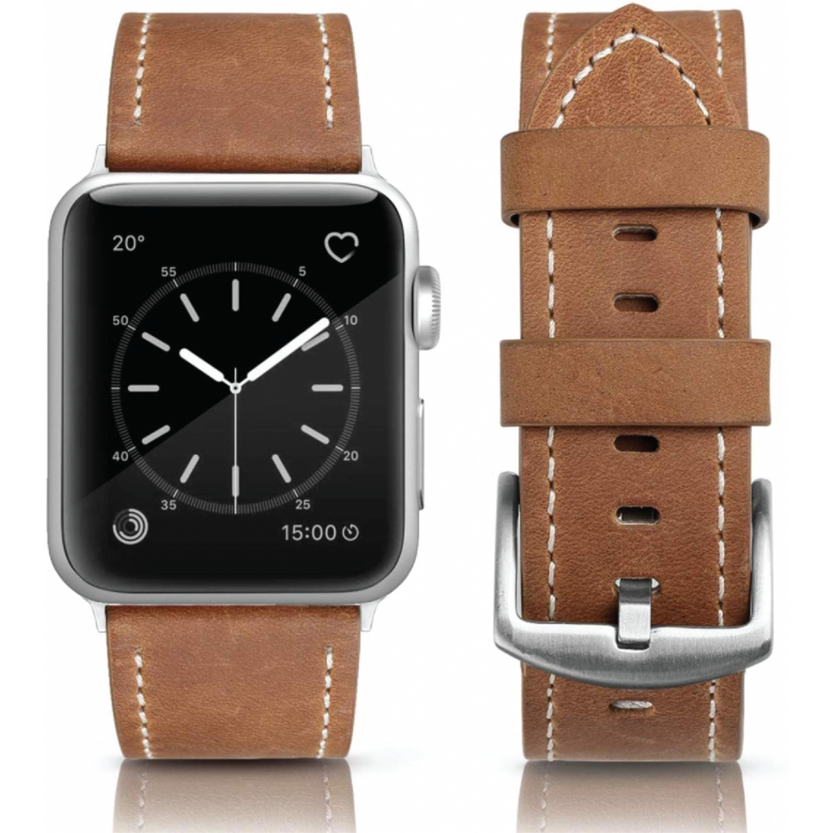 Simply Southern Simply Southern Leather Watch Band Light Brown