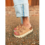 Corkys Corkys Threes Company Platform Sandal Raffia