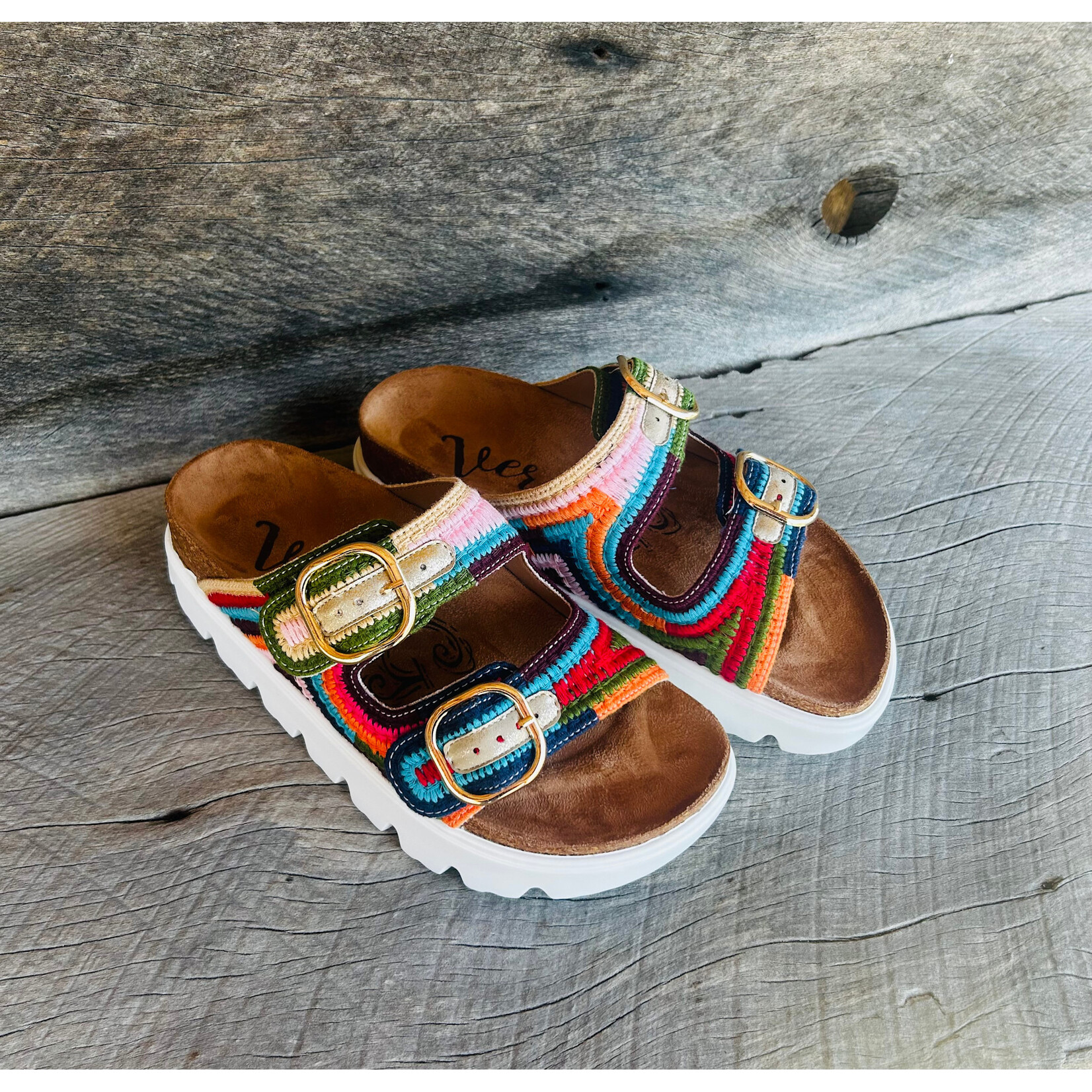 Very G Rayna Platform Sandal in Multi