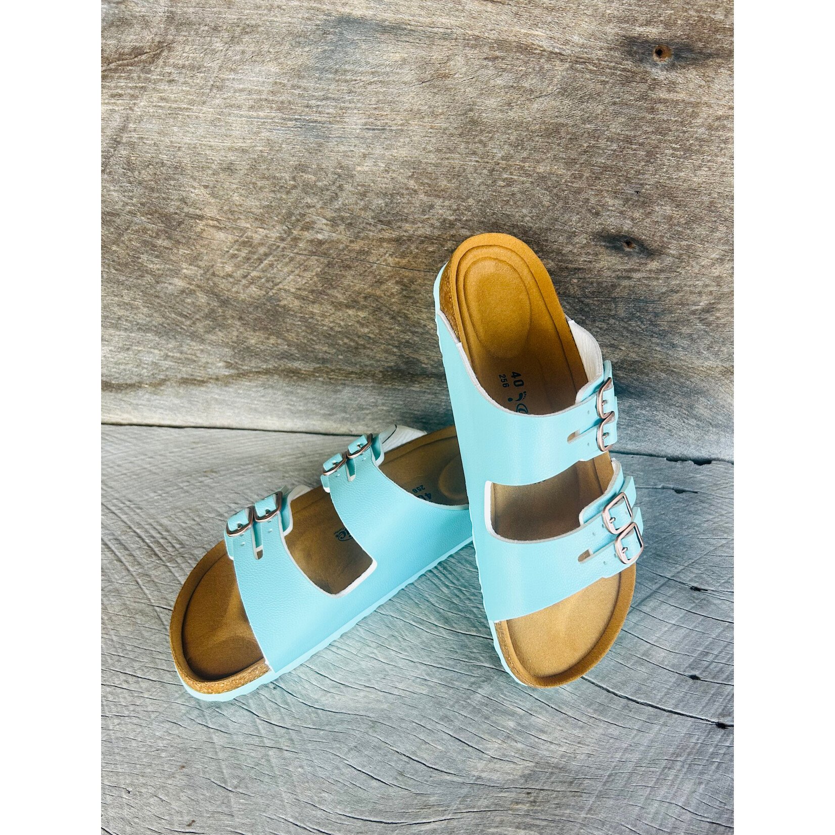 Aerothotic Aerothortic Willow Recovery Sandal Turquoise 1117