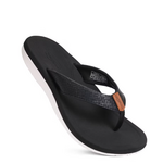 Aerothotic Aerothotic Solace Lightweight Flip Flops Black White