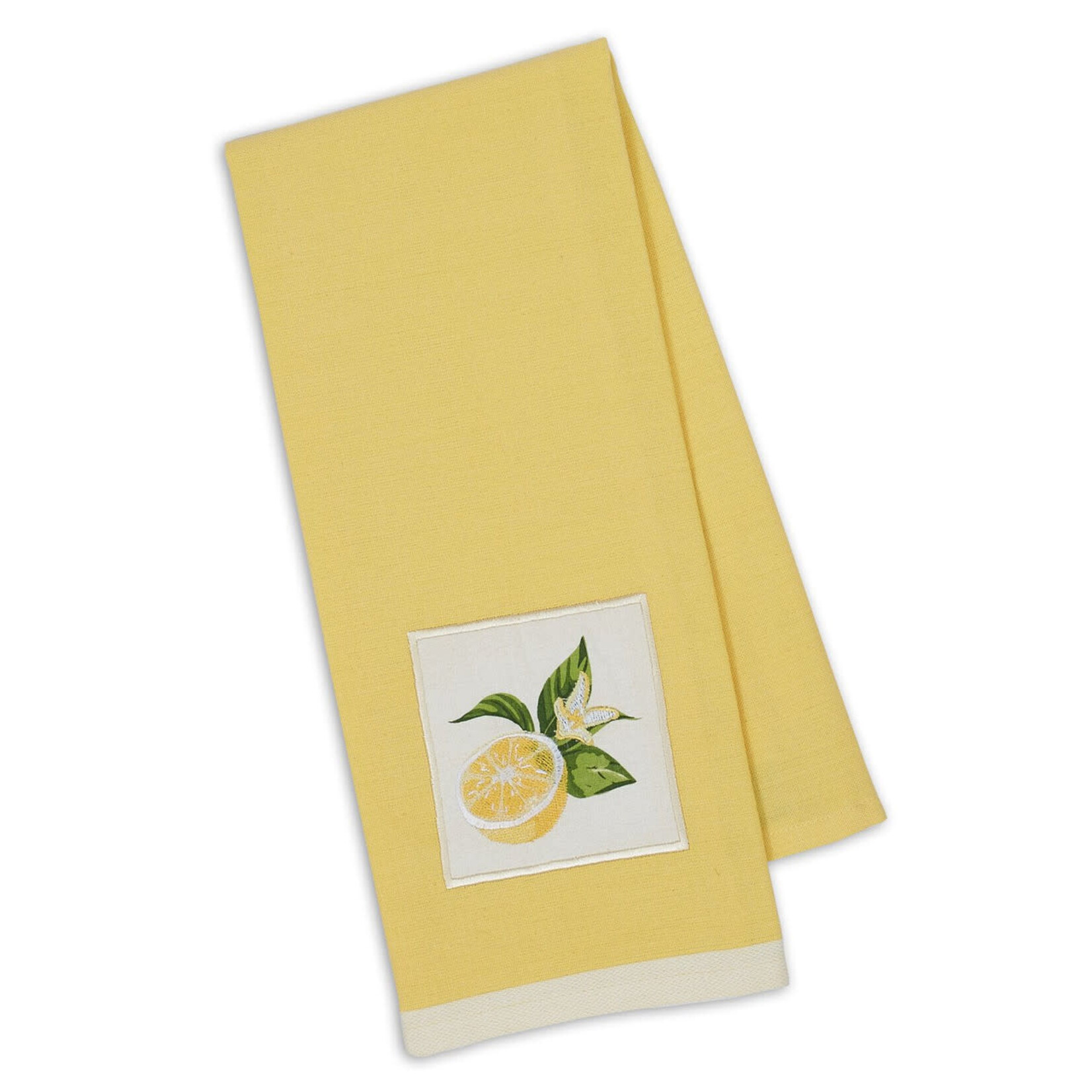 DII Embroidered Lemon Towel