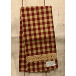 Park Designs Crochet Gingham Dishtowel
