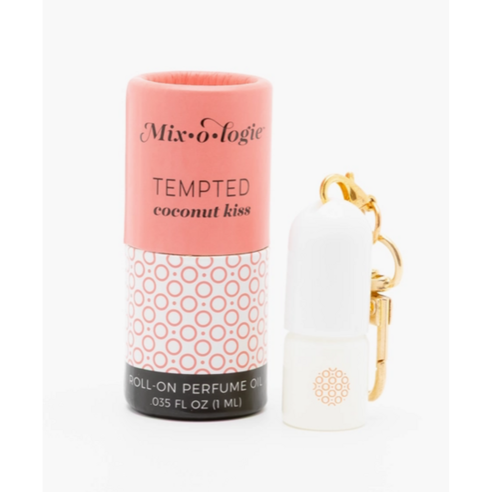 Mix-o-logie Mix-o-logie Mini Rollerball Perfume Keychain Tempted (Coconut Kiss)