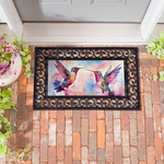 Evergreen Watercolor Hummingbird Switch Mat