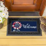 Evergreen Patriotic Vibrant Sunflower Switch Mat