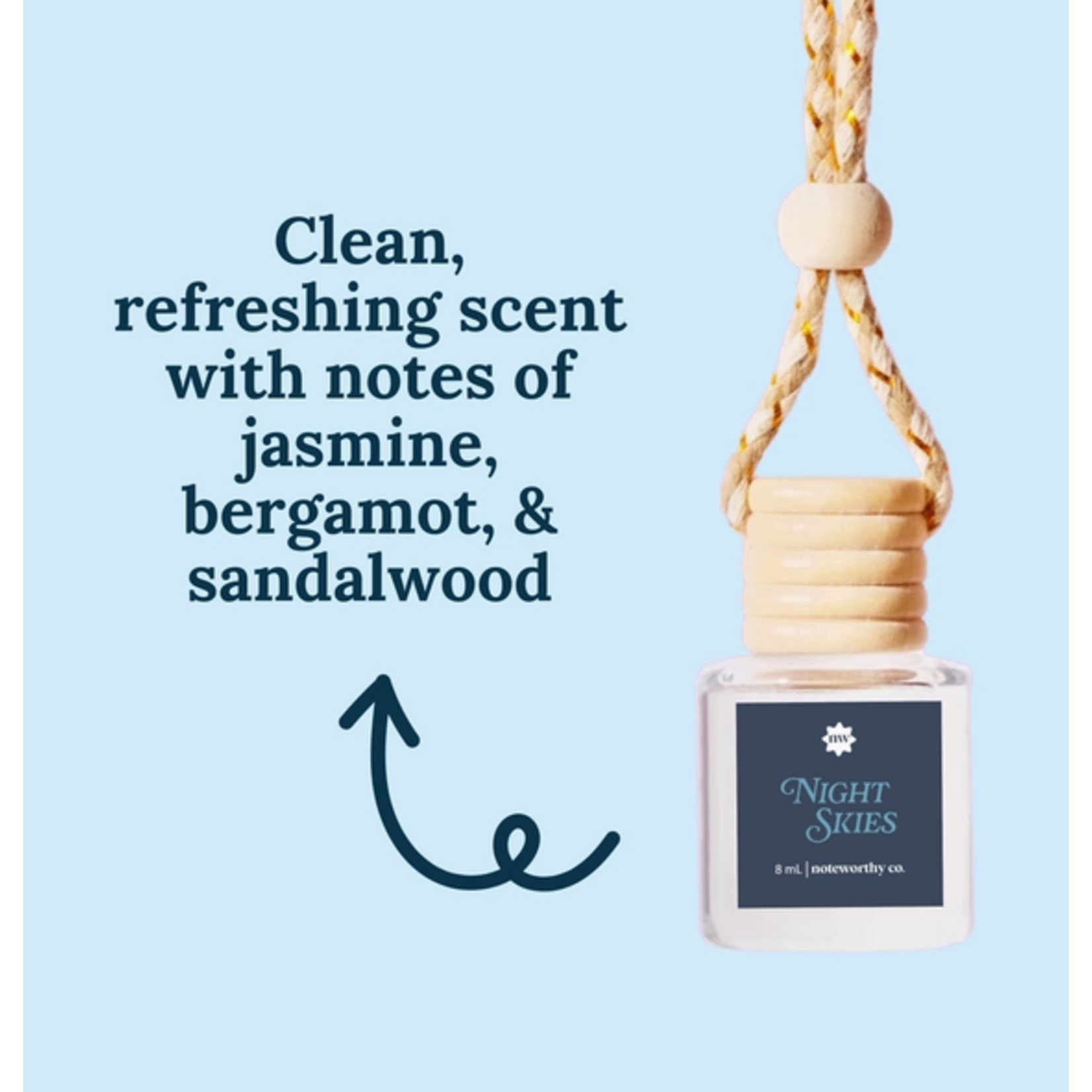 Noteworthy Co. Noteworthy Co. Car Diffuser Night Skies