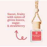 Noteworthy Co. Noteworthy Co. Car Diffuser Strawberries & Cream