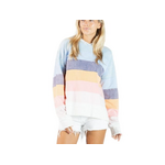 Simply Southern Simply Southern Washed Striped Hoodie Multi