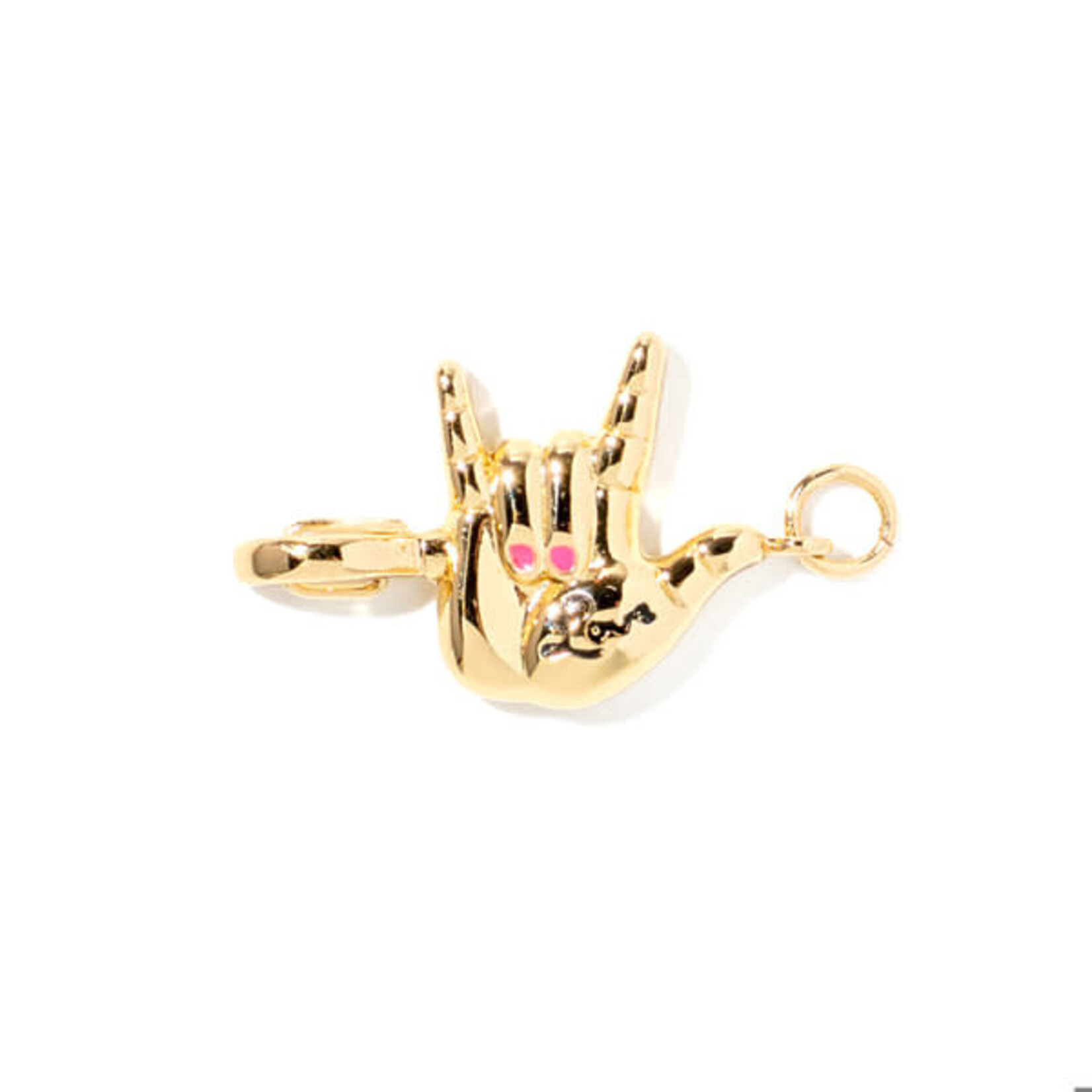 Charm Collective Charm Collective Charm I Love You Sign