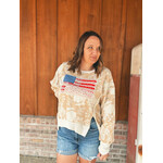Simply Southern Simply Southern Pullover Washed Flag