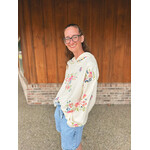 Simply Southern Simply Southern Oversized Hoodie Floral Print