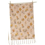Audrey’s Vintage Yellow Flower Towel