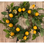 Gerson Lemon & Floral Wreath