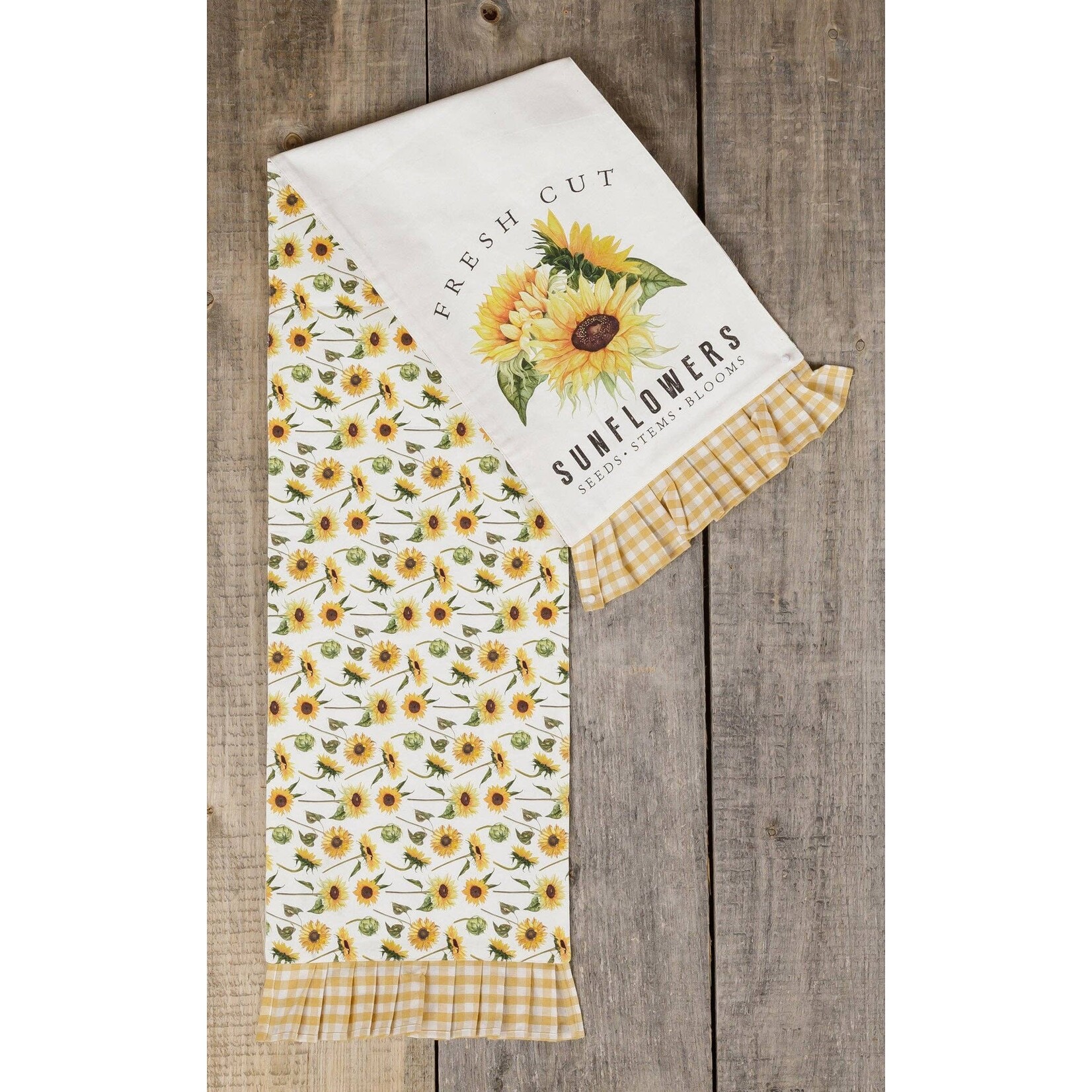 Audrey’s Sunflower Reversible Table Runner