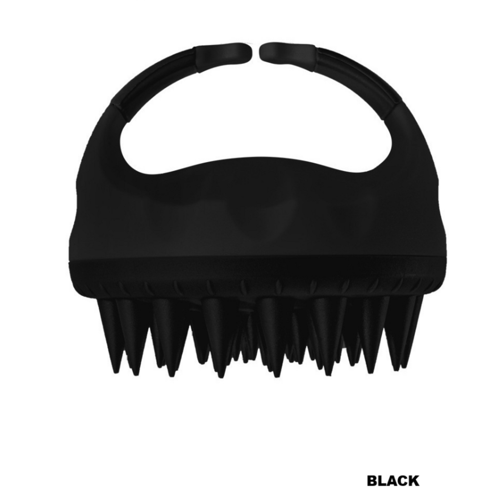 Zenana Zenana Scalp Massager Shampoo Brush Black