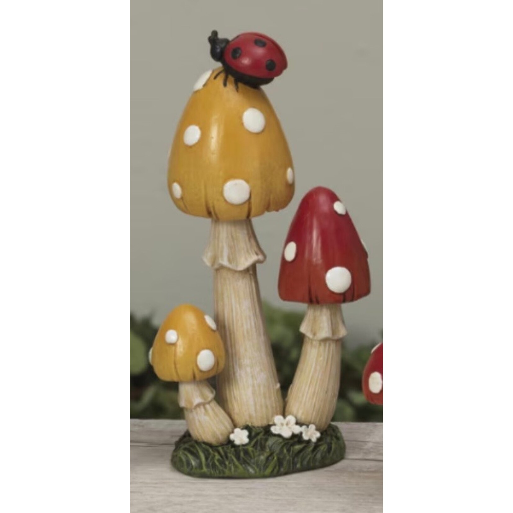 Gerson Mushrooms w/Ladybug