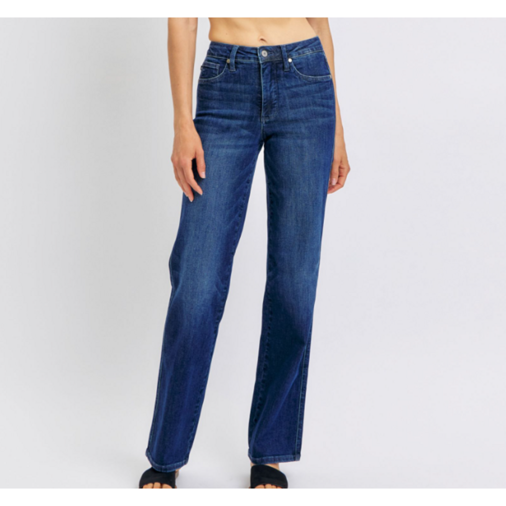 Judy Blue Judy Blue MR Petite Straight Tummy Control Classic 88861