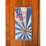 Gerson Happy 4th of July Starburst Sign