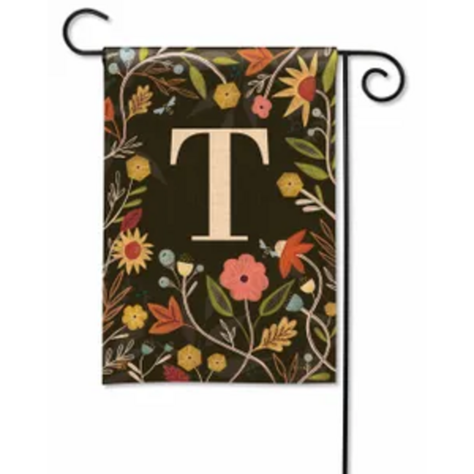 Studio M Gather & Be Grateful Monogram Garden Flag