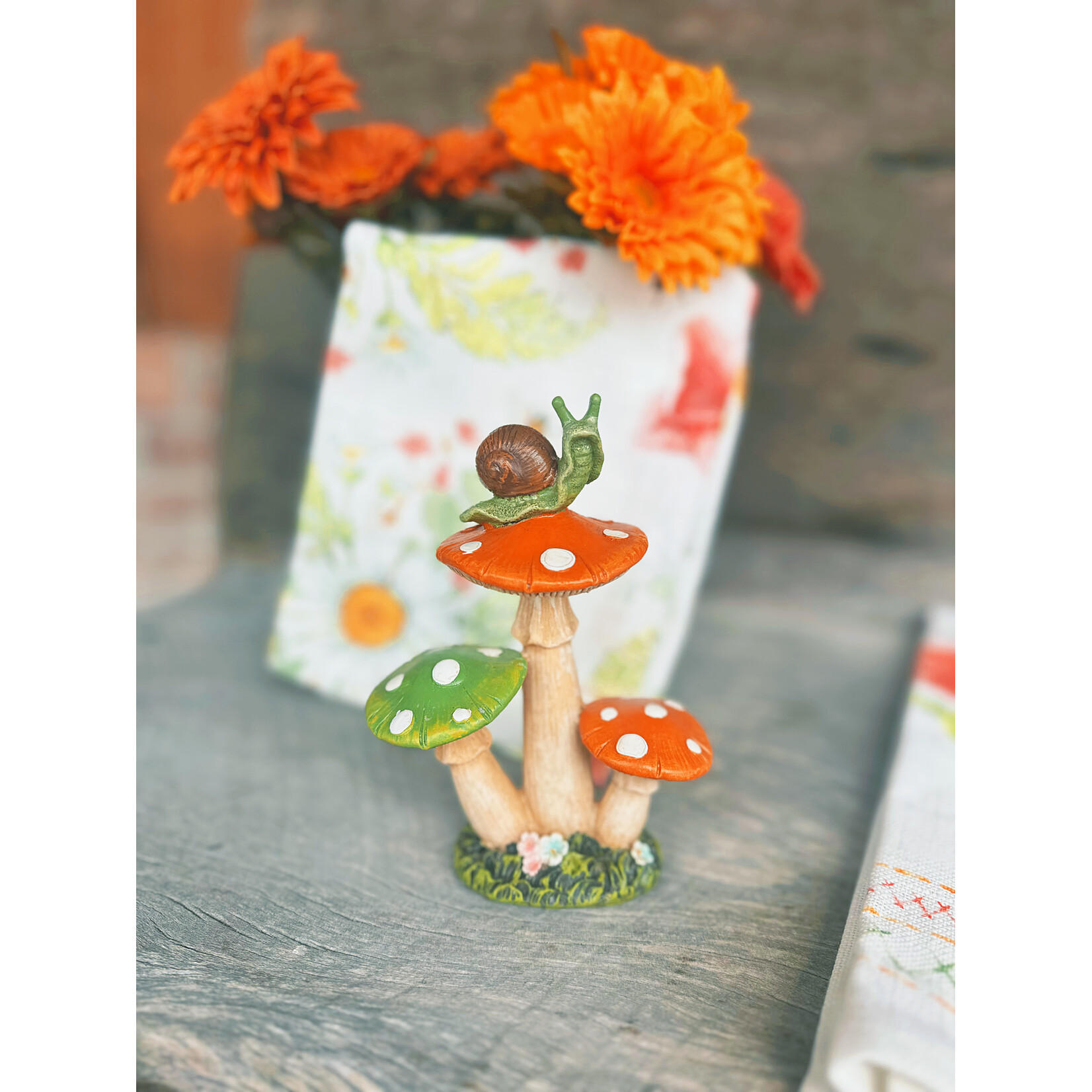 Gerson Mushrooms w/Snail