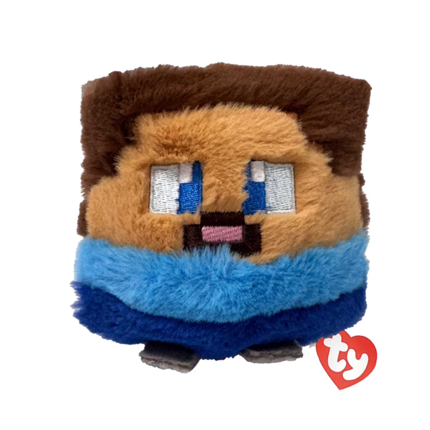 TY Ty Beanie Bouncer Minecraft Steve