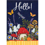 Carson Mushroom Medley Garden Flag