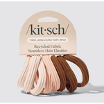 Kitsch Kitsch Seamless Elastic Hair Ties 8pc Set Rosewood