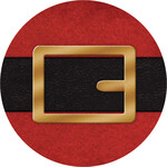Carson Santa Buckle Car Coaster