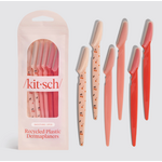 Kitsch Kitsch Plastic Dermaplaners 6pc Set Cherry Blossom