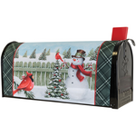 Carson Snowy Friends Mailbox Cover