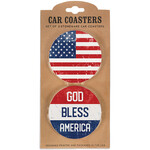 Carson USA Car Coaster Set