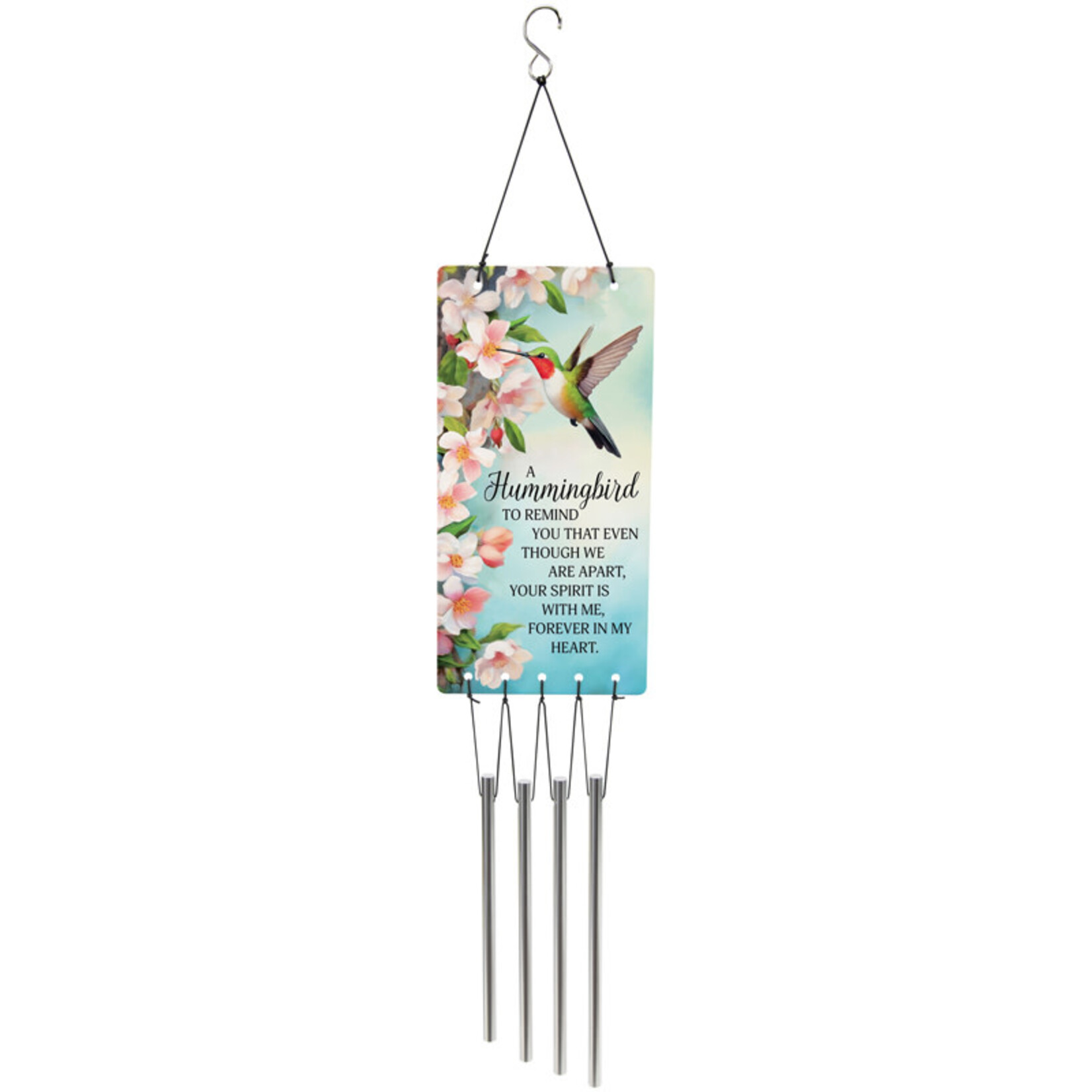 Carson Forever in My Hearts Wind Chime